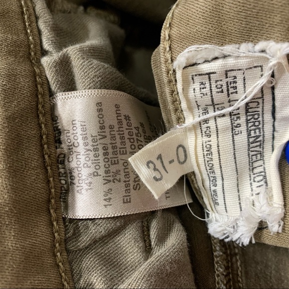 SOLD-Current/Elliott Moto Zippered Skinny Jeans - Picture 10 of 12